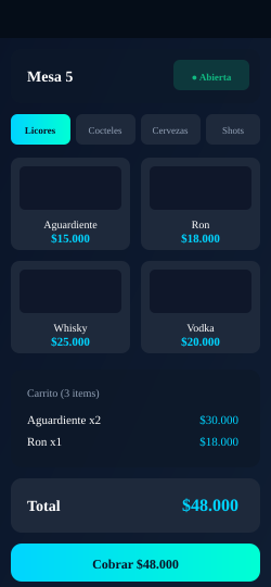 ZENTTRAL POS en iPhone